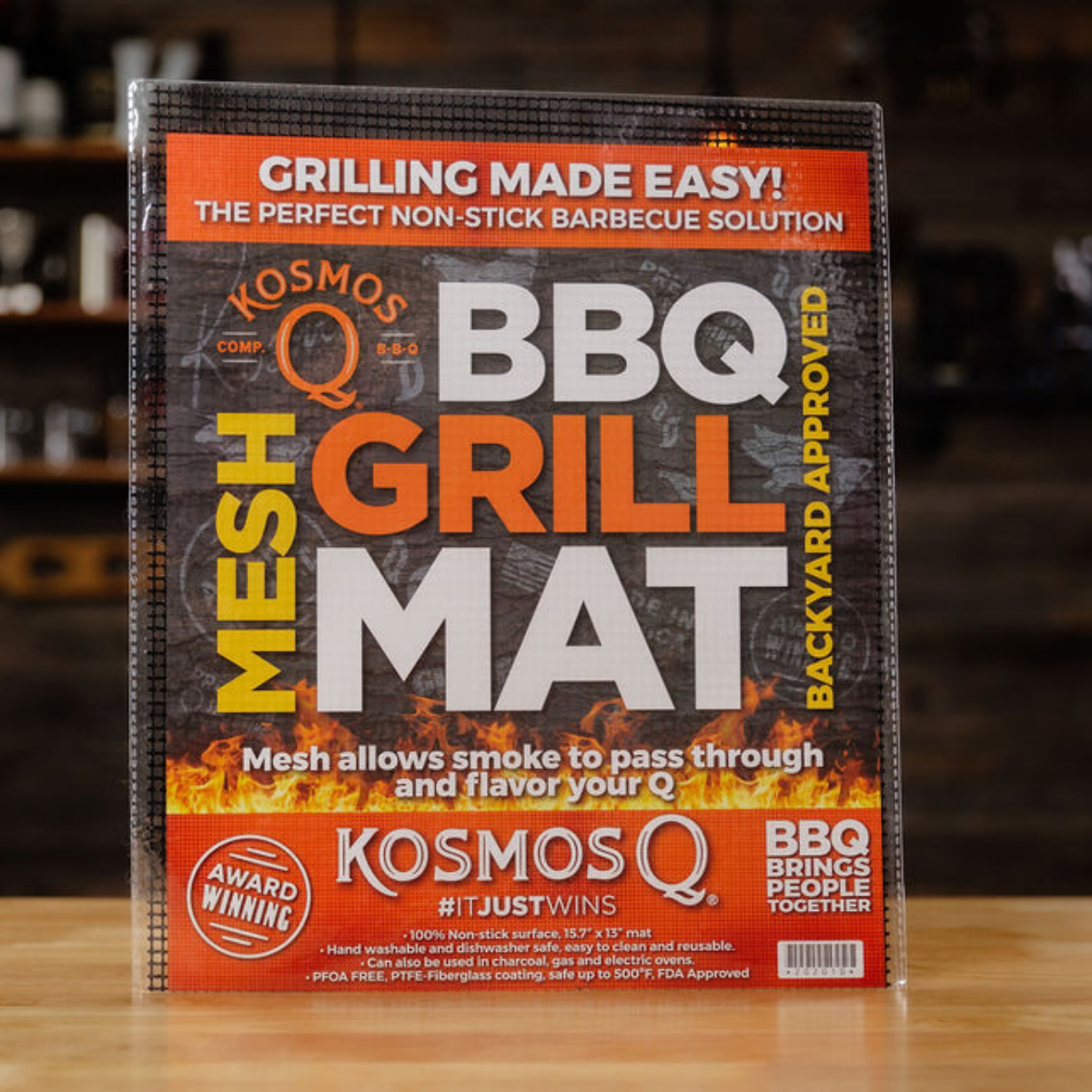 Grill Brush - Easy prep Easy Clean up  Kosmo's Q - Kosmos Q BBQ Products &  Supplies