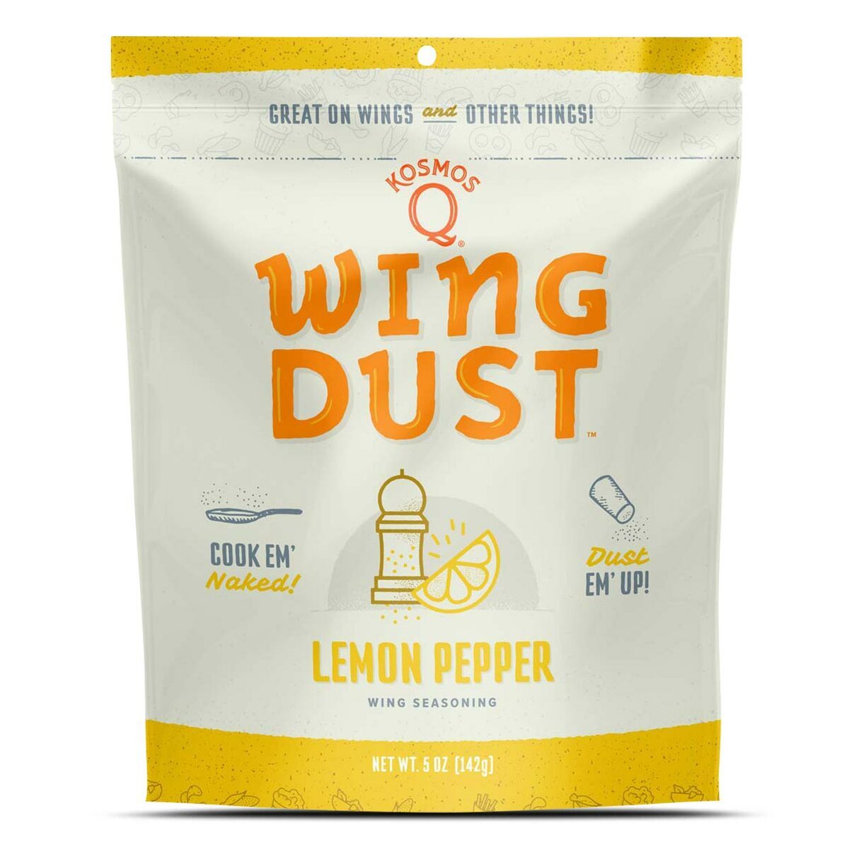 KOSMOS Wing Dust Salt & Vinegar wing seasoning - Lake Fireplace & Spa