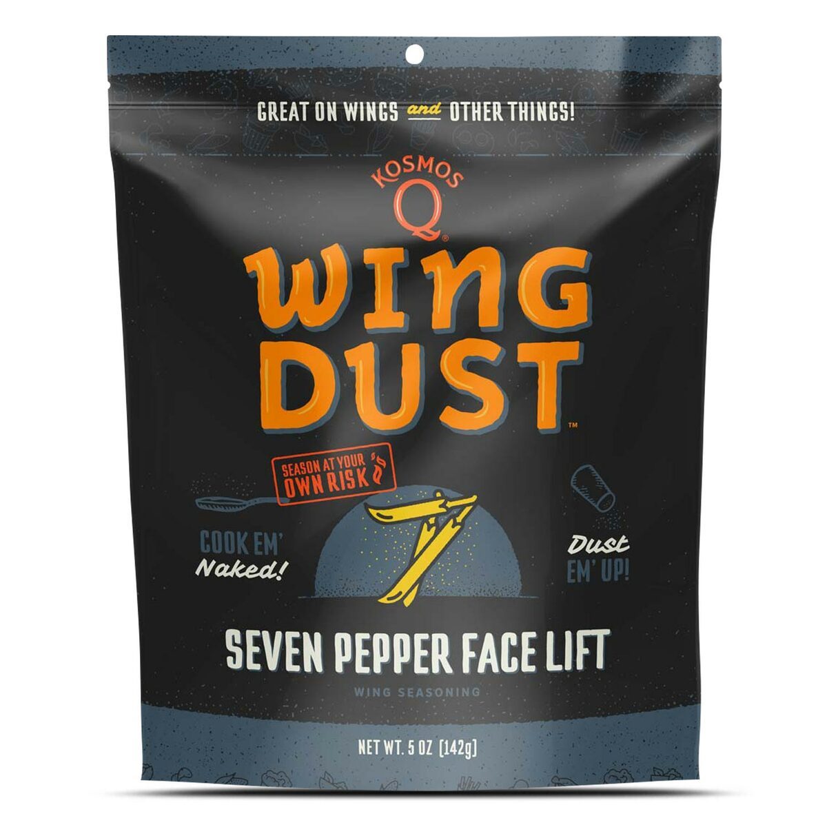 Kosmos Q Wing Dust Buffalo Wing Seasoning 5 oz