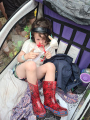 Taking a 3 year old to Glastonbury