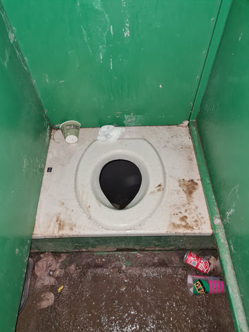How to use the long drop toilets at Glastonbury Festival