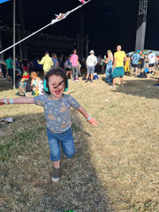Raving with a toddler at Glastonbury 
