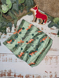 Fox Print Cloth Nappy