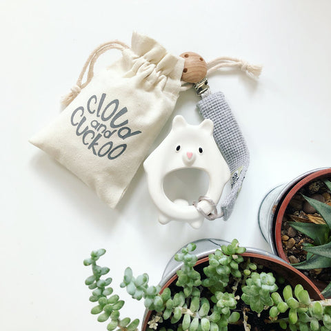 Cloud & Cuckoo Soft Teething RIng