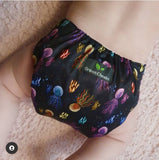 Under the sea hemp cloth nappy