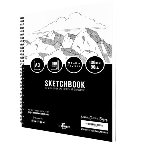 A3 Sketchbooks & A3 Pads