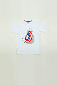 Boy's Sheild Design T-Shirt