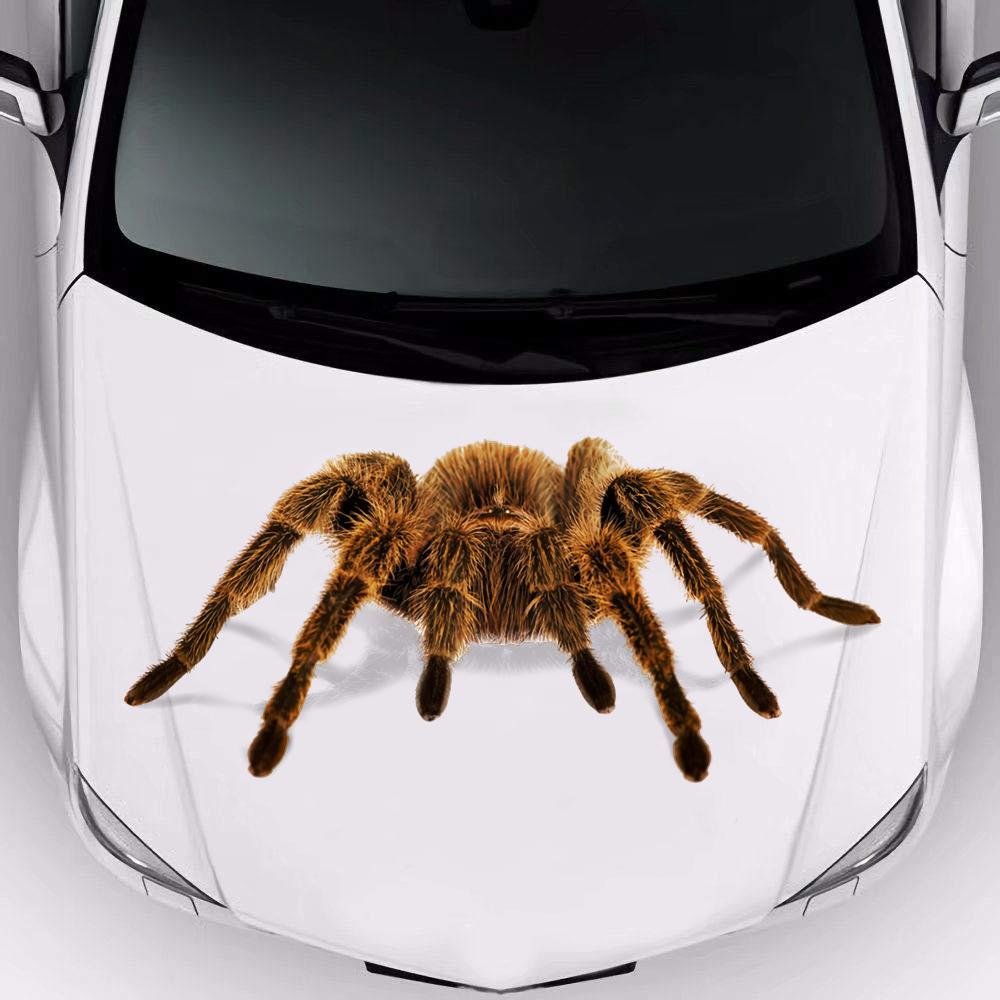 Giant Spider 3d Crack Car Stickers Window Vinyl Car Decals  Stickers For Cars