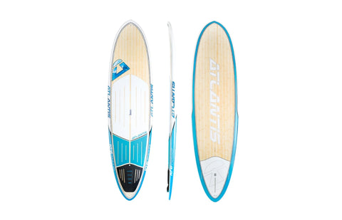 Atlantis Halo Blue Bamboo Softboard Foam Paddleboard SUP