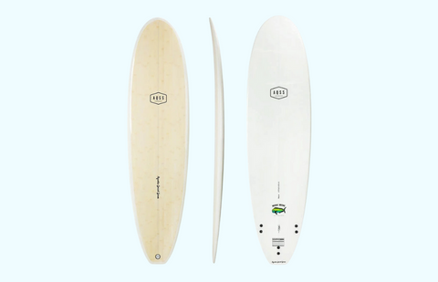 Mahi Mahi Mini Mal - White Surfboard