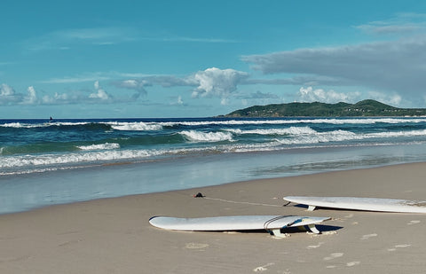 beginner surfboard