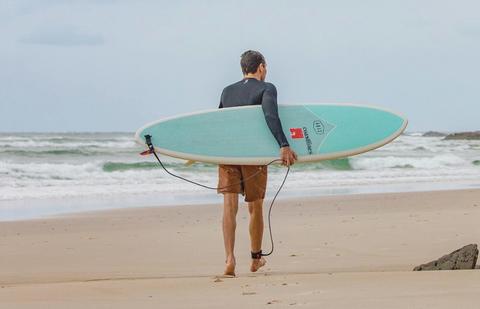 Fiberglass surfboard