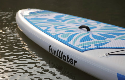 Detailed view of Funwater SUP
