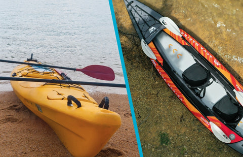 inflatable kayaks vs hardshell kayaks