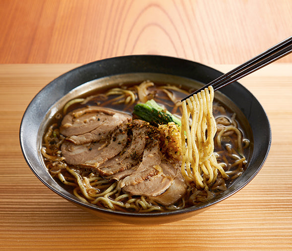 たかむら 江戸中華蕎麦（肉蕎麦）(4食セット)