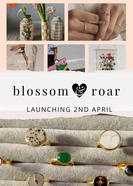 Blossom and Roar with SVP Jewellery adjustable rings