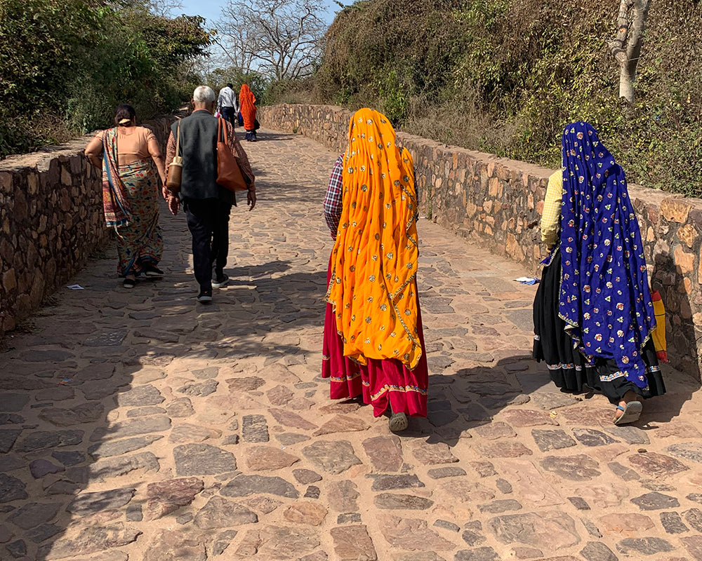 Indian saris 