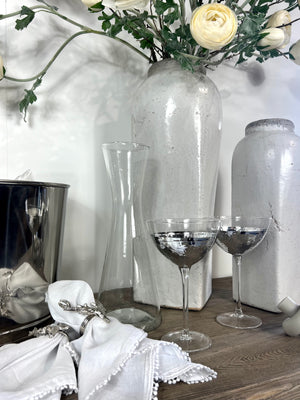 Aimee French Style Ribbed Glasses - 2 Styles No – Dear Grace Home Interiors