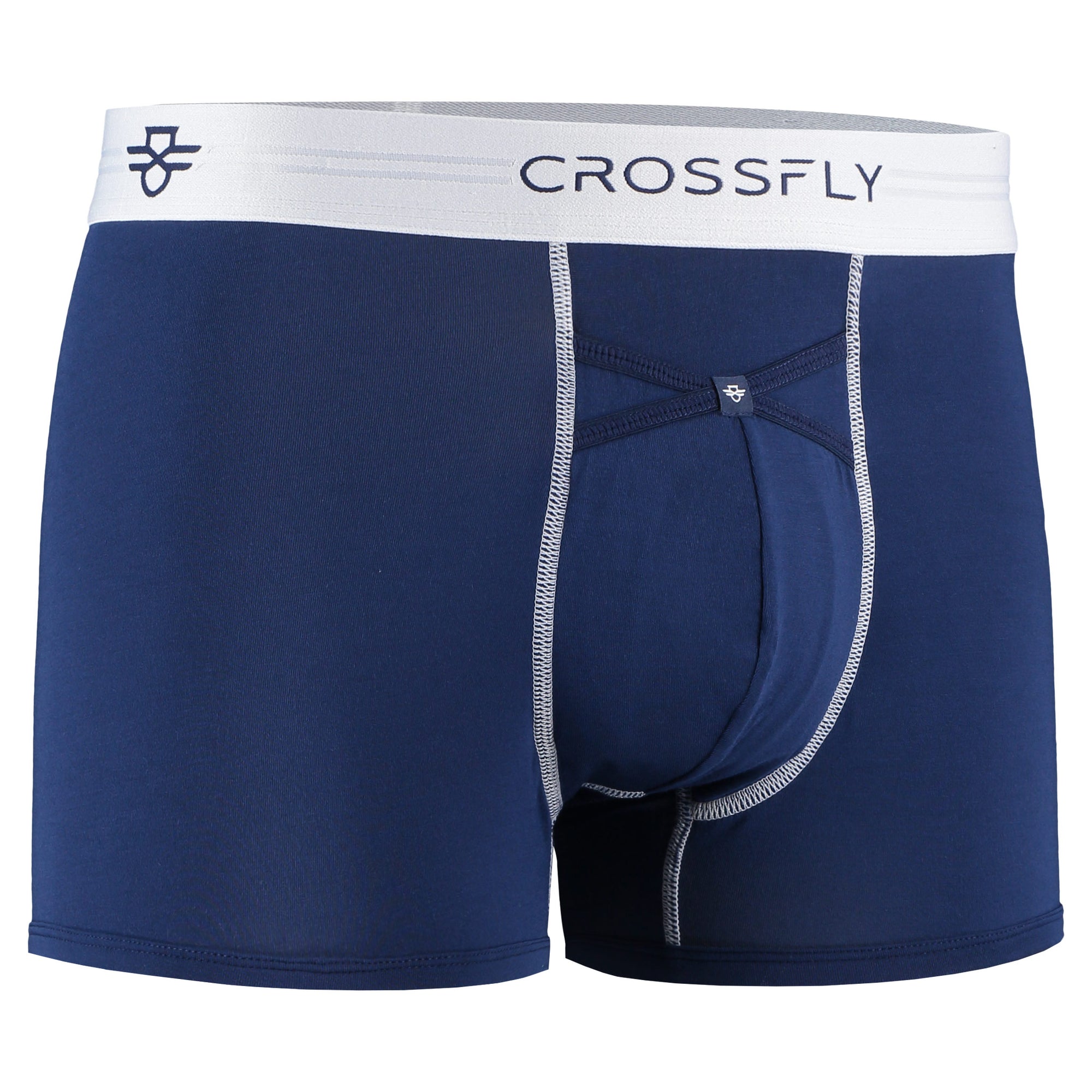 3-pack Mesh Trunks - Dark blue/white - Men