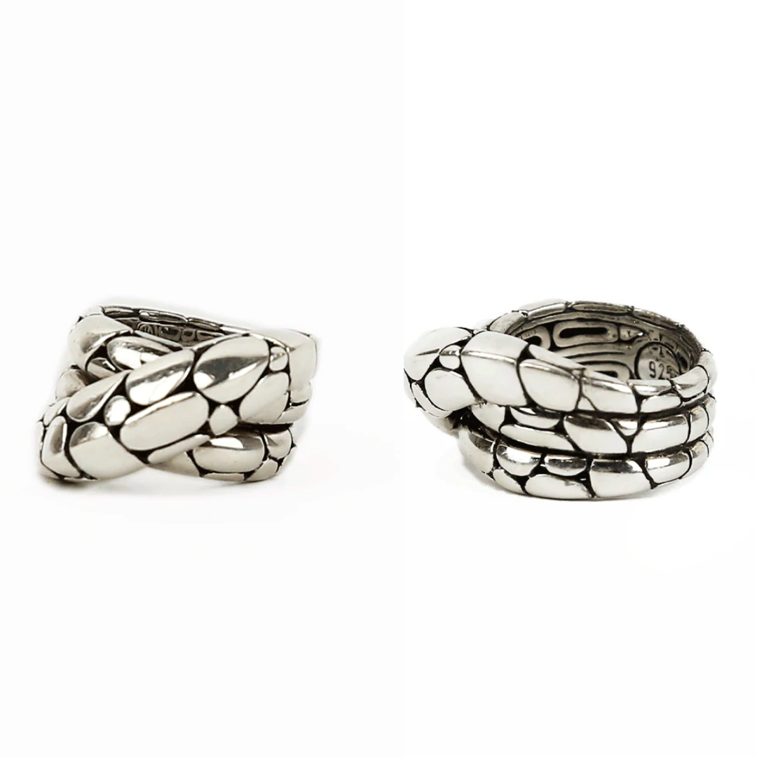 John Hardy Sterling Silver Kali Twist Ring