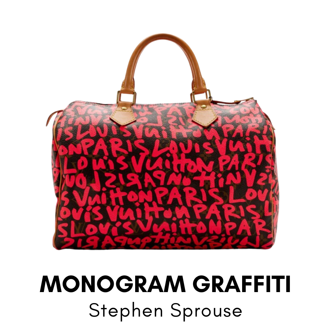 louis vuitton speedy stephen sprouse