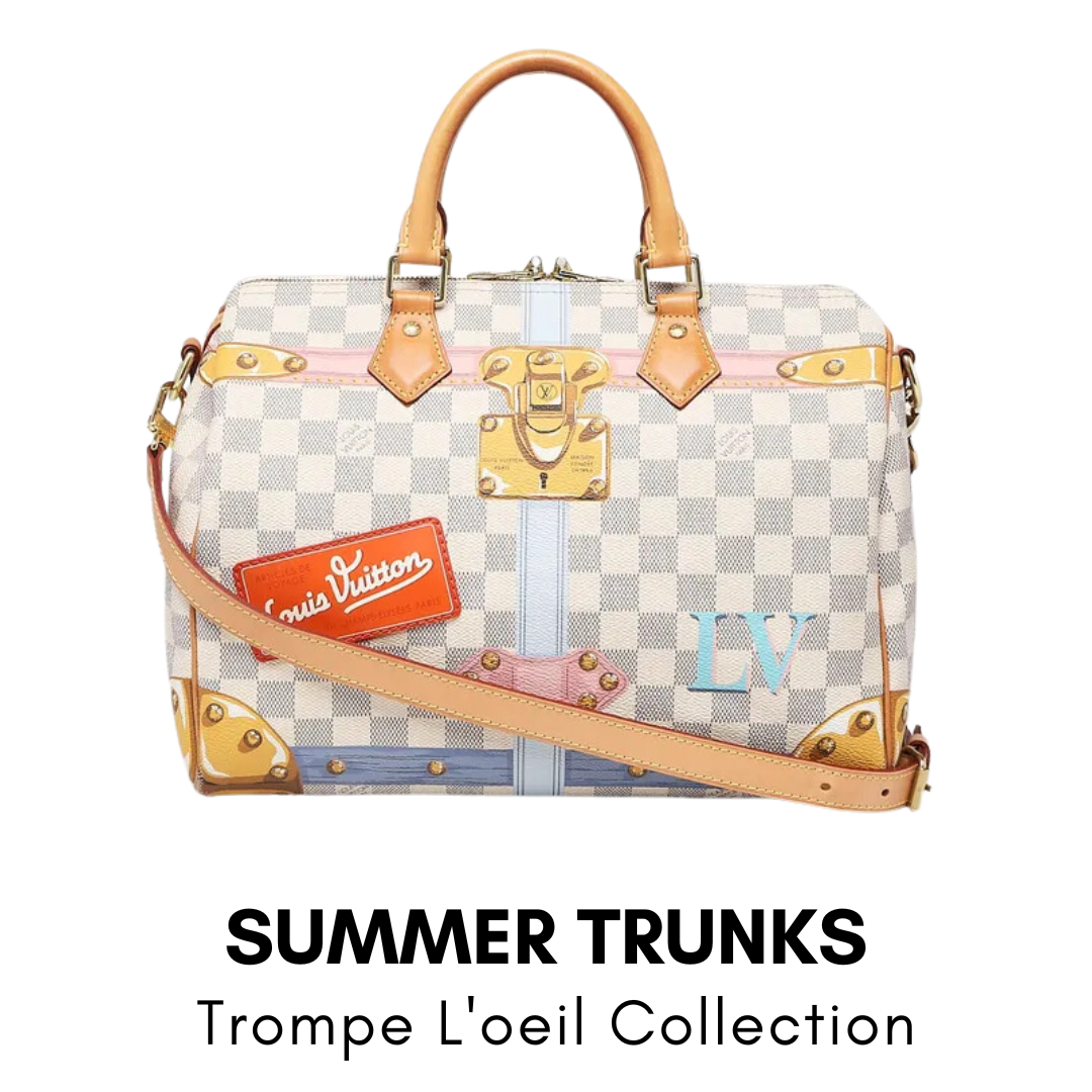 louis vuitton speedy summer trunks