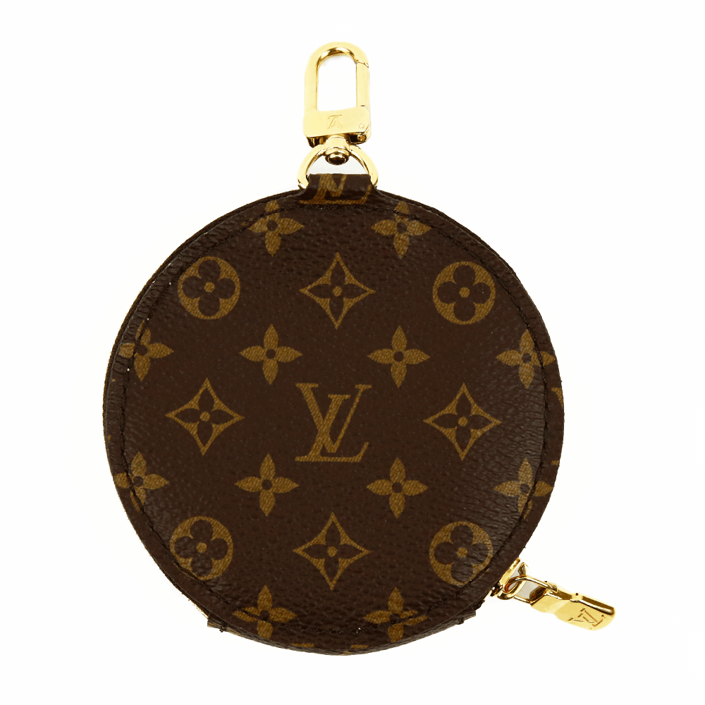 Louis Vuitton round coin purse comparison/What fits inside besides coins? 