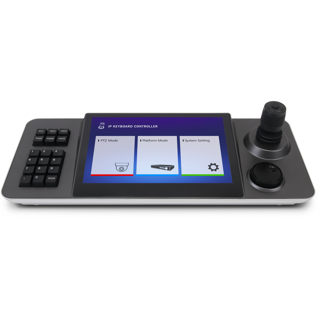 PTZ Camera Controller with Touch Screen Joystick