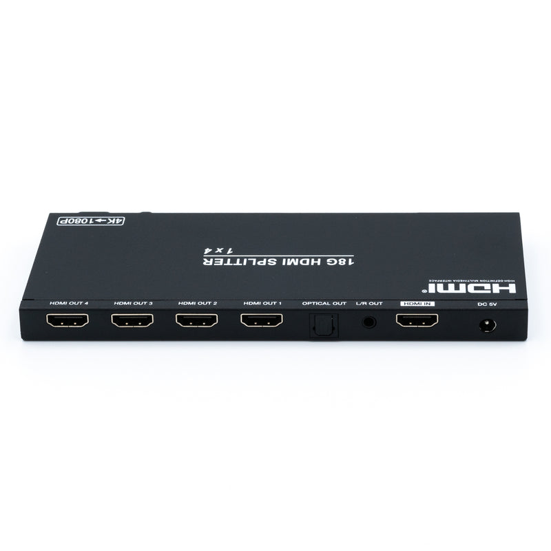 HDMI 1-4 Splitter with Scaler/Audio
