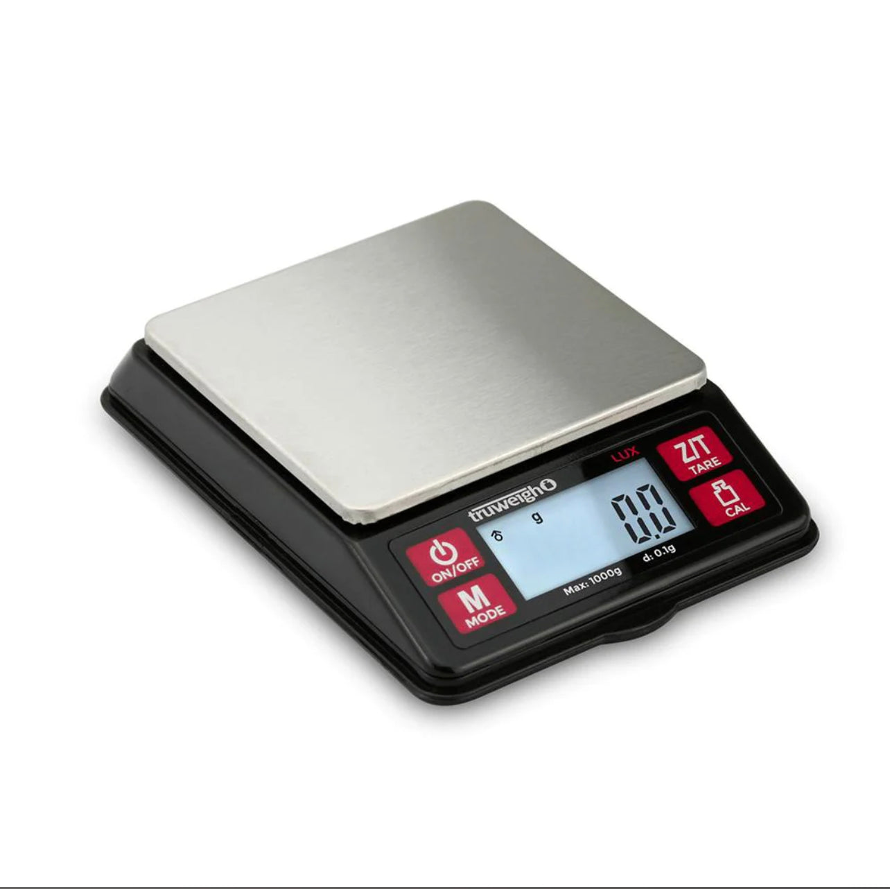 Truweigh Vortex Digital Kitchen Bowl Scale - 2000g x 0.1g - Black