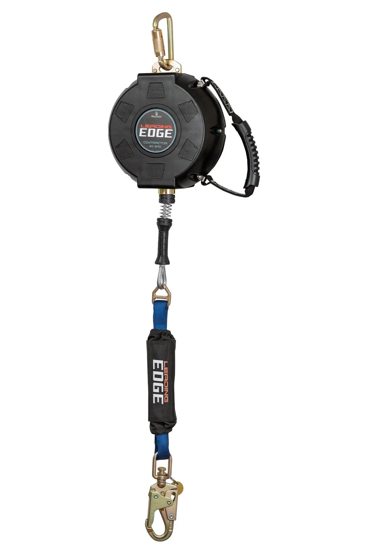 FALLTECH - Contractor Leading Edge SRL with 20' Galvanized Steel Cable and Anchorage Carabiner