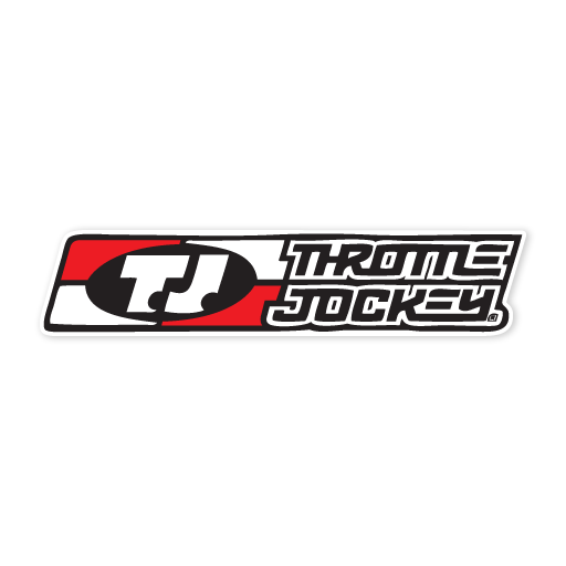 Throttle Jockey Logo Sticker – Retrobot