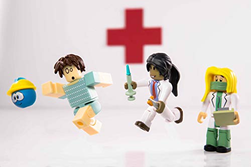 Roblox Celebrity Collection Meepcity Meep Hospital Six Figure Pack Bring It Fast - como colocarse animaciones en meepcity roblox