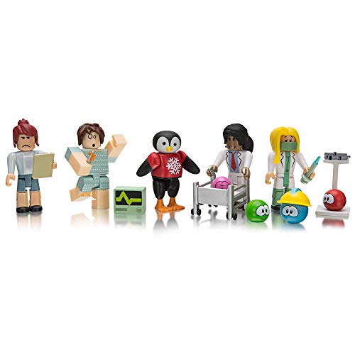 Roblox Celebrity Collection Meepcity Meep Hospital Six Figure Pack Bring It Fast - como colocarse animaciones en meepcity roblox