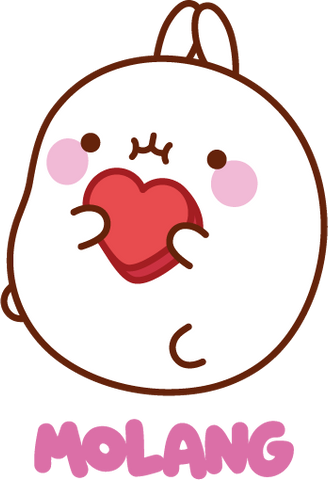 Molang kawaii collection for Valentine's Day