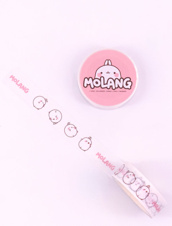 Molang in the Phone Sticker - Sticker Mania