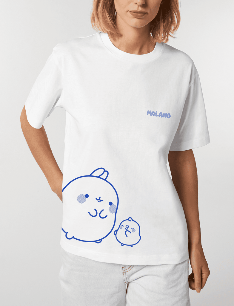 Molang Cute Post It Tee-shirt