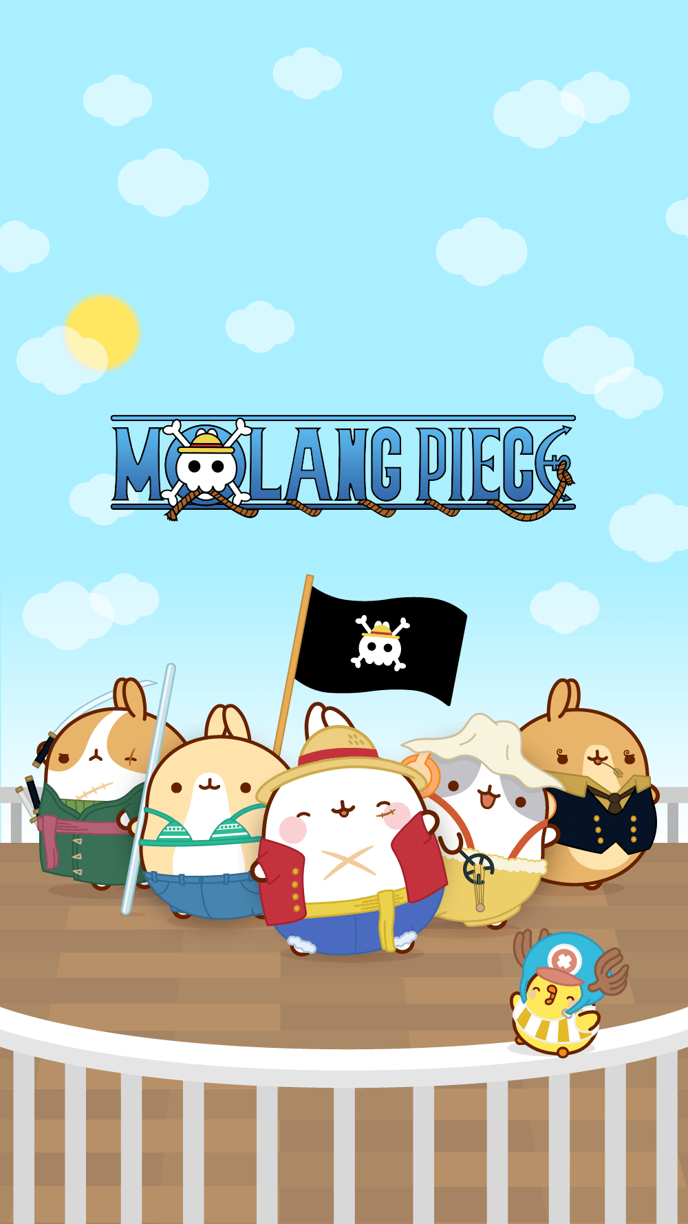 Molang Wallpaper One Piece