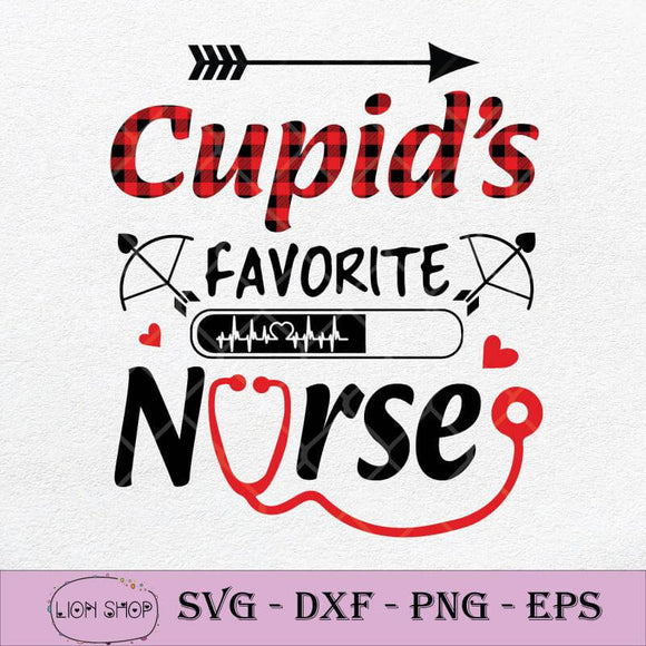 Download Cupid S Favorite Nurse Valentine S Day Nursing Medical Svg Png Clipart Svgprints