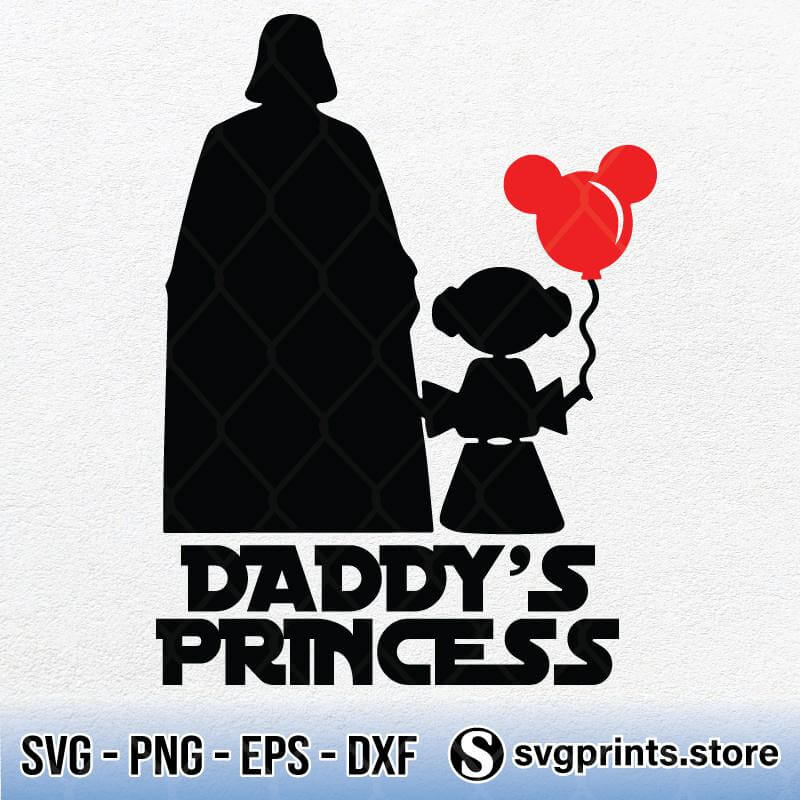 Download Daddy S Princess Darth Vader Star Wars Svg Png Dxf Eps