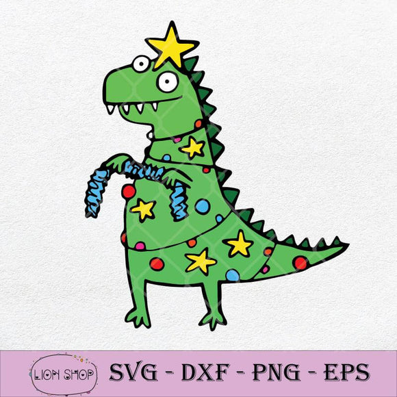 Download Dinosaur T Rex Funny Christmas Svg Christmas Xmas Svg