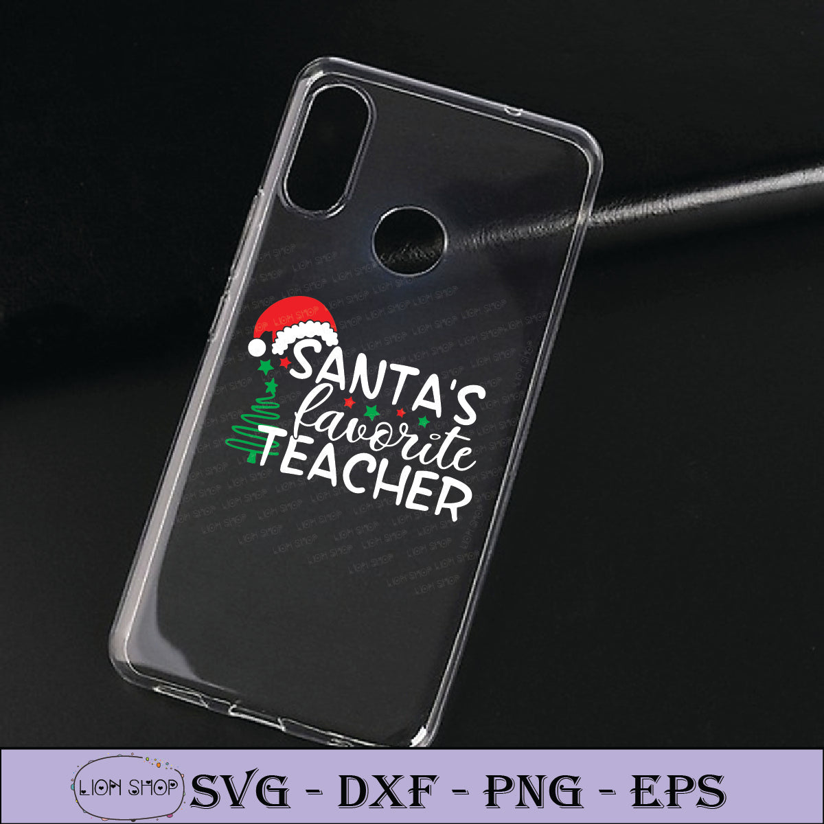 Download Santa S Favorite Teacher Christmas Svg Clipart Png Digital Download