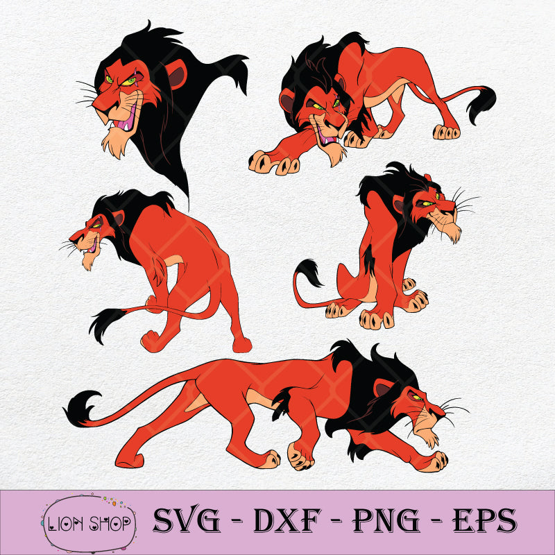 Free Free 75 Lion King Scar Svg SVG PNG EPS DXF File