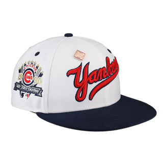 New York Yankees Derek Jeter Patch Script Logo 59FIFTY Fitted Hat 7 7/8