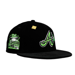 Atlanta Braves 2017 Inaugural Season New Era 59Fifty Fitted Hat (Dark Green  BurntWood Gray Under Brim)