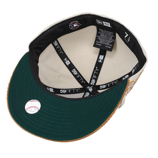 New Era Arizona Diamondbacks 59FIFTY 2001 World Series Champions Patch  Corduroy Visor Cooperstown Fitted Cap, Hat