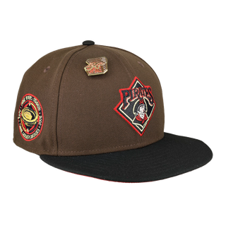 New Era Houston Astros Capsule Buried Treasure 45th Year 59Fifty Fitted Hat  Brown/Red Men's - US