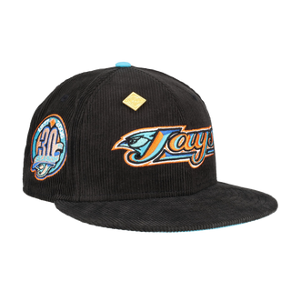 New Era Toronto Blue Jays 30th Season Black and Blue 59Fifty Fitted Cap