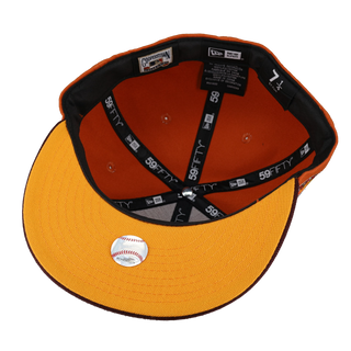 New Era Houston Astros Fall Collection 2017 World Series Capsule Hats Exclusive 59FIFTY Fitted Hat Orange/Yellow