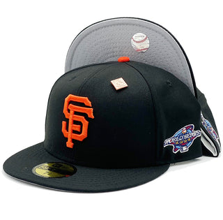 New Era San Francisco Giants Capsule Vintage Collection 1984 All Star Game  Patch Fitted Hat 59Fifty Fitted Hat Black/Teal - FW22 - US